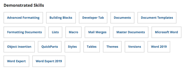 2019 Word Expert Deo | Mouse Training London Ltd Microsoft MOS Word Expert 2019