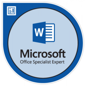Microsoft MOS Word Office 2019