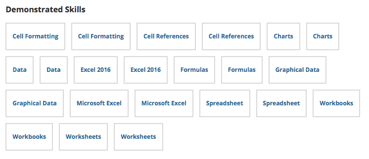 MOS Excel 2016 Core Exam 77-727