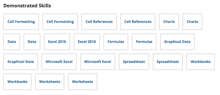 Excel 2016 Skills | Mouse Training London Ltd MOS Excel 2016 Core