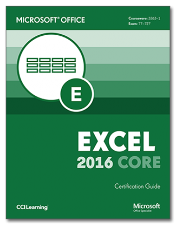 MOS Excel 2016 Core Exam 77-727