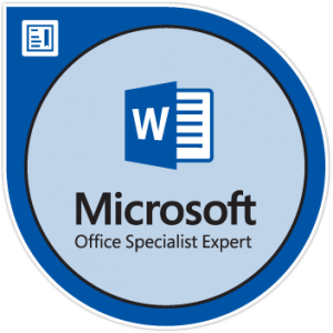 Microsoft Word Expert 365 Apps and Office 2019