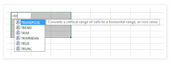 Switching Excel Columns to Rows
