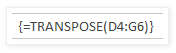 Excel_Transpose_function
