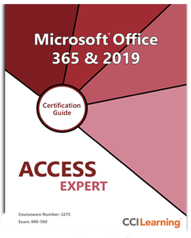 Microsoft MOS Access Expert 2019