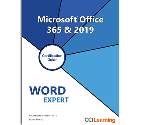 Microsoft MOS Word Expert 2019