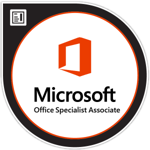 Microsoft MOS Excel Office 2019