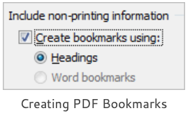 creating pdf bookmarks