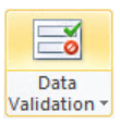 data validation control