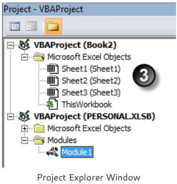 project explorer window