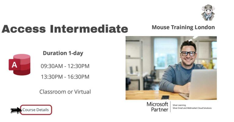 Microsoft Access intermediate Training Courses