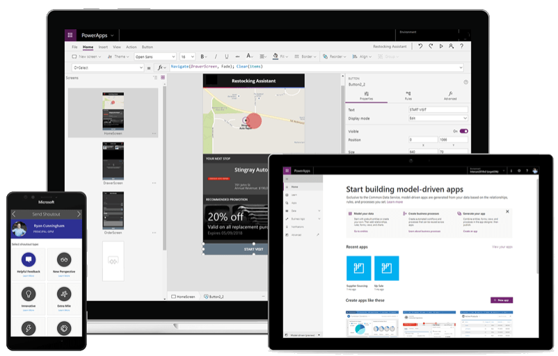 Powerapps Screenshot | Mouse Training London Ltd Microsoft 365 Power Apps Training