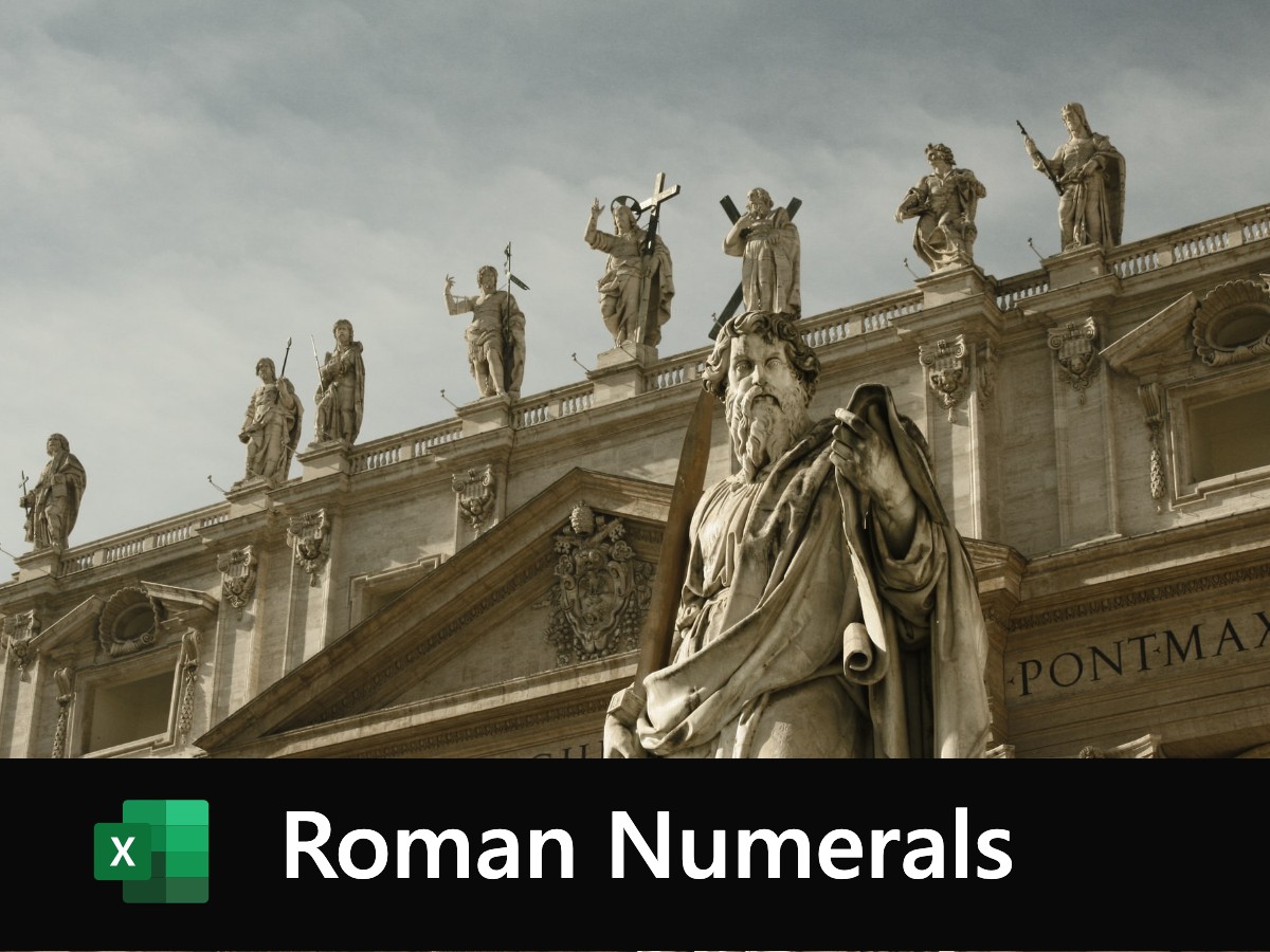 Excel Roman Numerals
