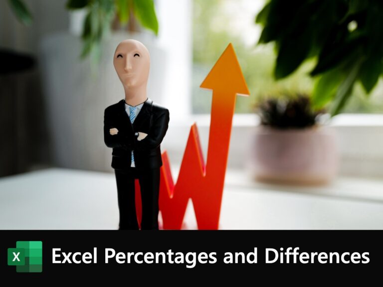 Excel Percentages and Differences