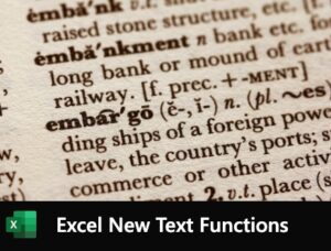 Excel New text Functions