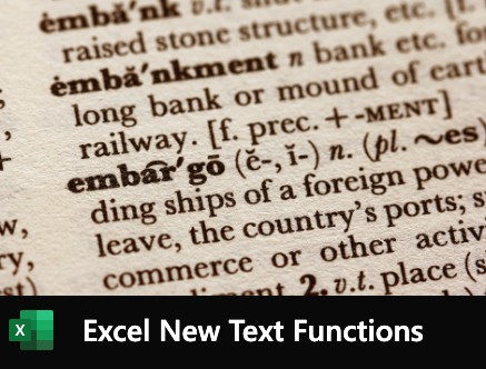 Excel New Text Functions