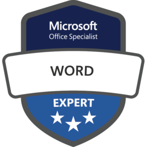 Microsoft MOS Word APPS MO-110