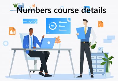Numbers course details Apple Numbers Training Course